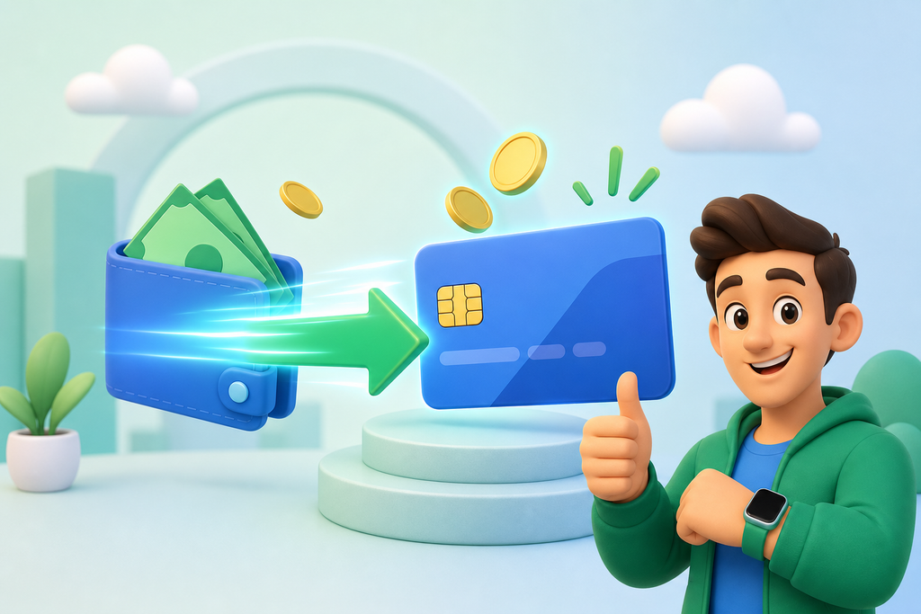 Быстрый перевод займа на карту через Cash Cred